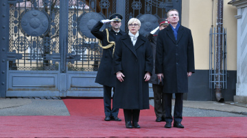Valsts prezidents pateicas Slovēnijai par nozīmīgu ieguldījumu Latvijas drošības stiprināšanā