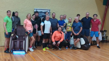 “Borealis Latvija” vecgada badmintona turnīrā Jelgavā uzvar badmintona leģenda Aivars Tērauds