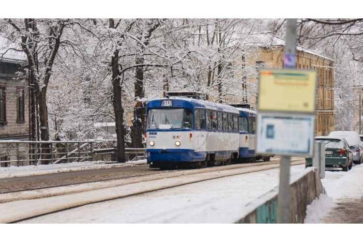 Neatbilstoši novietotas automašīnas traucē tramvaju satiksmi