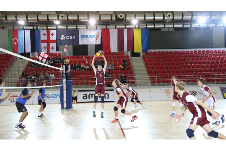 Latvijas jaunieši par vietu Eiropas U-18 volejbola čempionāta finālturnīrā cīnīsies EEVZA čempionātā Gruzijā