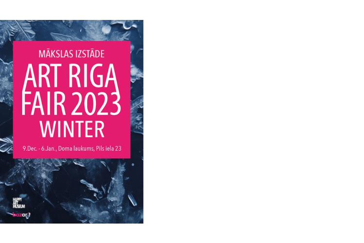 Doma laukumā atvērta ART RIGA FAIR WINTER
