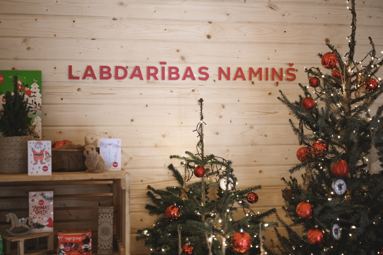 Laimas labdarības namiņa apmeklētāji sarūpējuši jau 1158 dāvanas