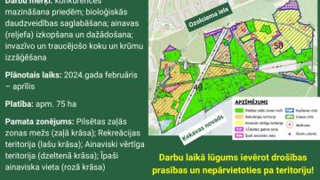 RĪGAS MEŽI iepazīstinās ar plānoto Ziepniekkalna meža kopšanu