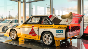 FOTO: “Moller Auto” apskatāms unikāls sporta auto “Audi S1E2”, ko izveidojuši brāļi Velmes
