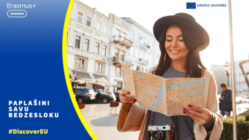 “DiscoverEU” bezmaksas ceļošanas kartes Eiropas izzināšanai ieguvuši 155  jaunieši no Latvijas