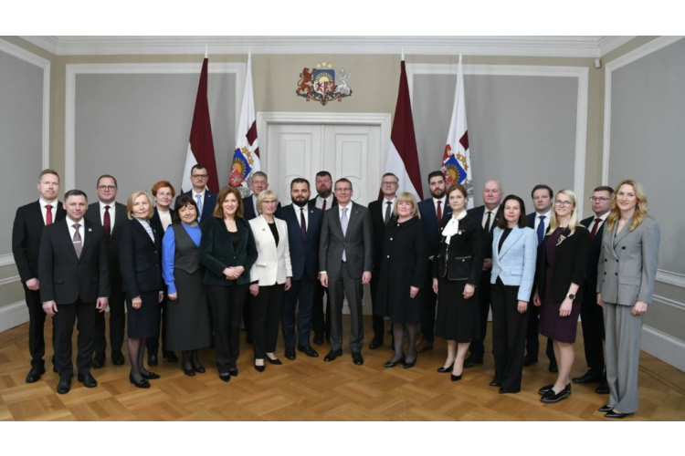 Valsts prezidenta Edgara Rinkēviča tikšanās ar Saeimas frakcijas “Jaunā Vienotība” pārstāvjiem