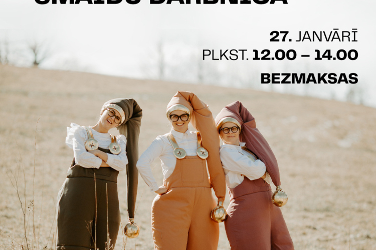 Ventspils zinātnes centrs VIZIUM aicina ģimenes smelties prieku bezmaksas pasākumā “Smaidu darbnīca”