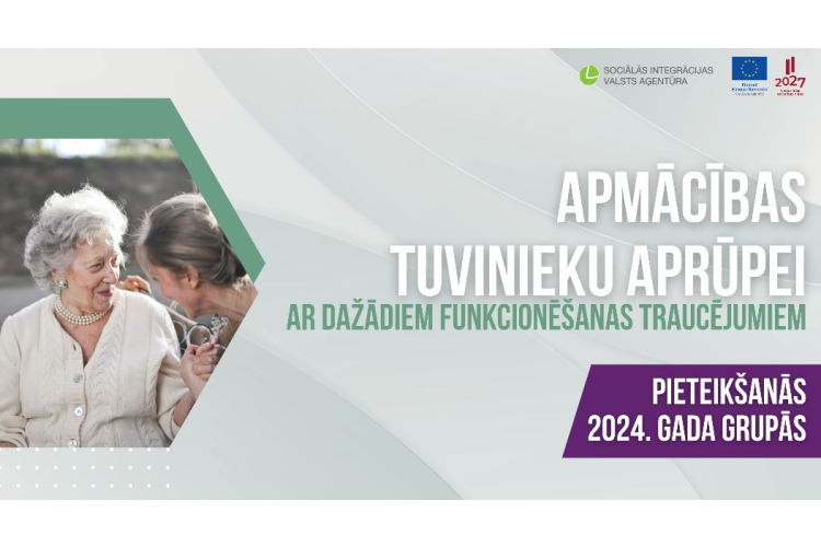 Brīvas vietas bezmaksas apmācībām tuvinieku aprūpei