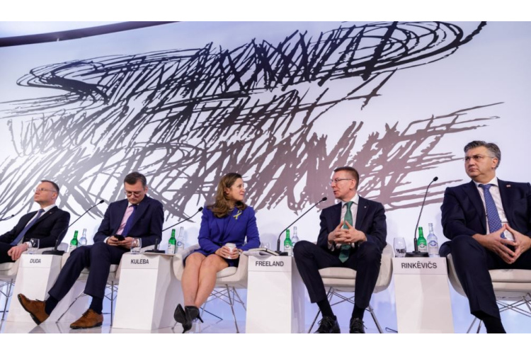 Valsts prezidents: aizsardzības industrijas ražošanas jaudas palielināšana ir gan Ukrainas, gan mūsu interesēs