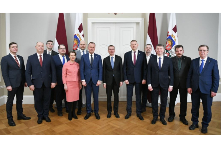 FOTO/VIDEO: Valsts prezidenta Edgara Rinkēviča tikšanās ar Saeimas frakcijam
