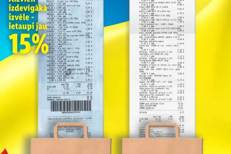 Jau otro gadu “Lidl” produktiem cenas zemākas par citu mazumtirgotāju akcijas cenām