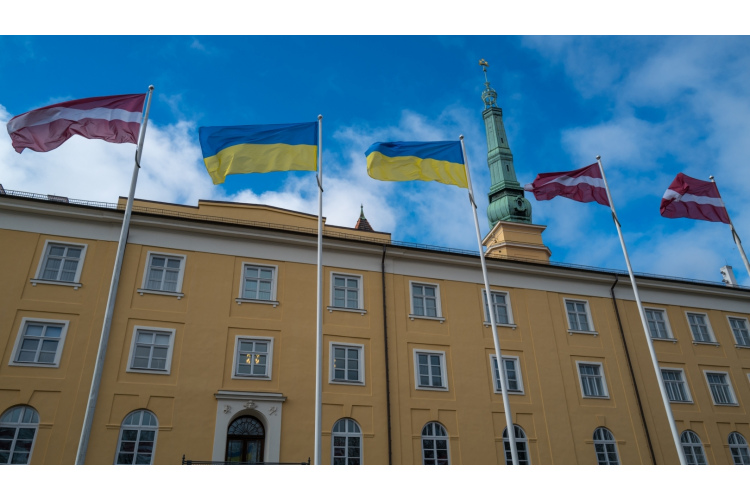 Valsts prezidents Rīgas pilī tiksies ar Ukrainas prezidenta kundzi Olenu Zelensku