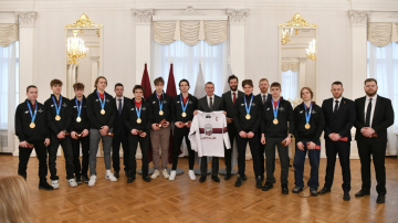 Valsts prezidents apsveic Pasaules Jaunatnes ziemas olimpisko spēļu sportistus