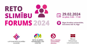 Šonedēļ notiks pirmais Reto slimību forums