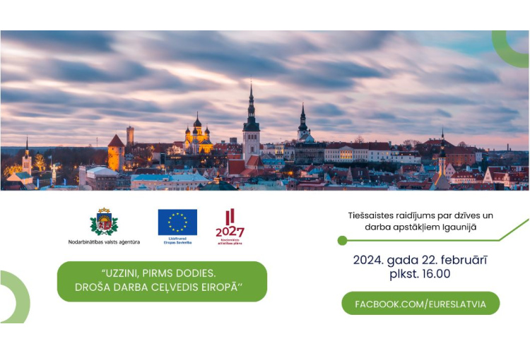 22. februārī būs skatāms NVA EURES  tiešsaistes raidījums par Igaunijas darba tirgu
