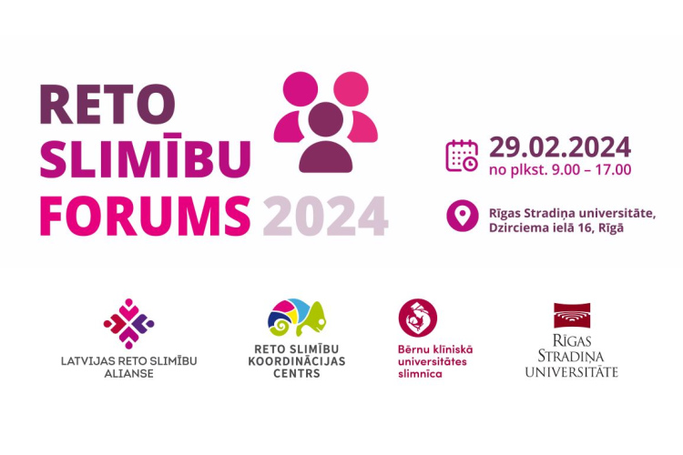 Šonedēļ notiks pirmais Reto slimību forums