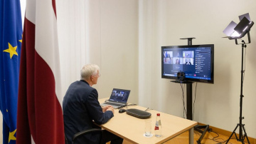 Ārlietu ministrs: droša kuģošana Baltijas jūrā un Melnajā jūrā ir kritiski svarīga globālajai stabilitātei
