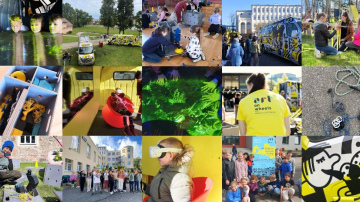 Ceļojošais laikmetīgās mākslas projekts bērniem un jauniešiem “Māksla uz riteņiem” svin gada jubileju