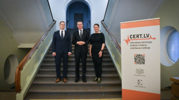 Valsts prezidents iepazīstas ar Informācijas tehnoloģiju drošības incidentu novēršanas institūcijas darbību
