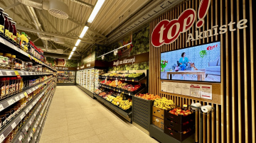 Jēkabpils novada Aknīstē atvērts jaunā dizaina koncepta veikals top!