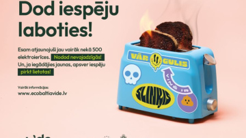 Lietota tehnika nav atkritumi, laiks mainīt sabiedrības domāšanu