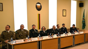 Lietuvā notika ikgadējā Latvijas, Lietuvas, Igaunijas, Somijas un Polijas Robežsardzes mācību iestāžu vadības pārstāvju