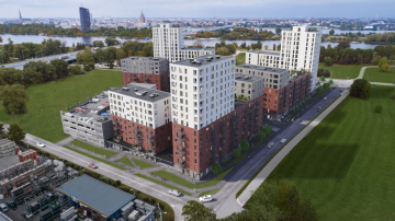 Rīdzinieki vēlas dzīvot uz salas – rezervēti jau 40% dzīvokļu projektā “Lucavsala”