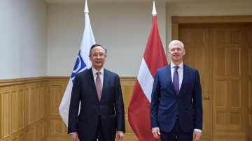Ārlietu ministrs ar EDSO komisāru pārrunā dezinformācijas radītos riskus sabiedrības integrācijai