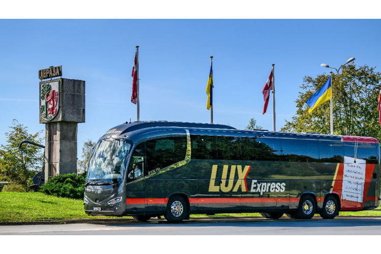 Lux Express gandarīts par STP atbalstu reģionālās nozīmes maršruta Rīga–Liepāja atklāšanai pasažieru komercpārvadājumiem
