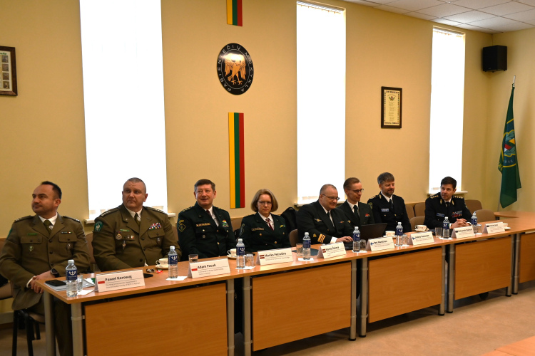 Lietuvā notika ikgadējā Latvijas, Lietuvas, Igaunijas, Somijas un Polijas Robežsardzes mācību iestāžu vadības pārstāvju