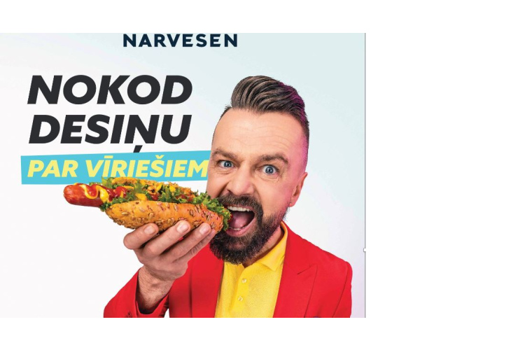 “Narvesen” kampaņā vīriešu mentālās veselības atbalstam pārdots rekordliels hotdogu skaits