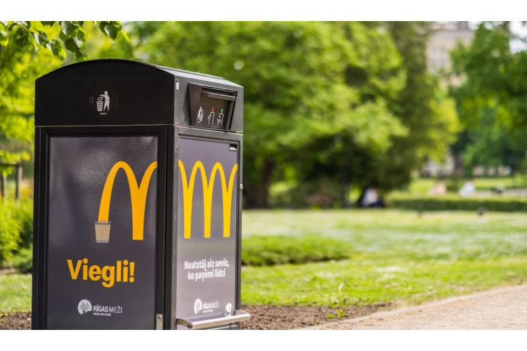 “McDonald's” Latvijā atzīmē Vispasaules atkritumu pārstrādes dienu un veicina ieguldījumu rūpēs par vidi