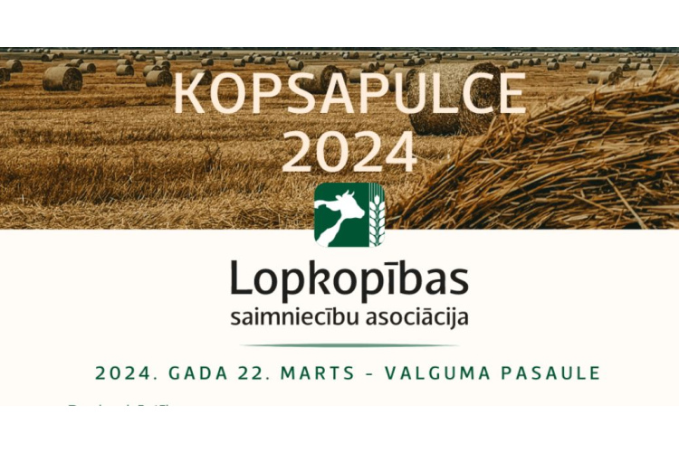 Lopkopības saimniecību asociācijas biedri tiksies ikgadējā biedru kopsapulcē