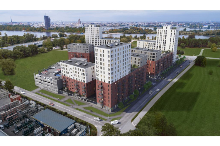 Rīdzinieki vēlas dzīvot uz salas – rezervēti jau 40% dzīvokļu projektā “Lucavsala”