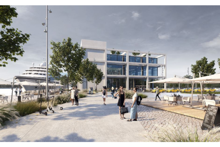Turpinās darbs pie jaunā Riga Ropax Terminal