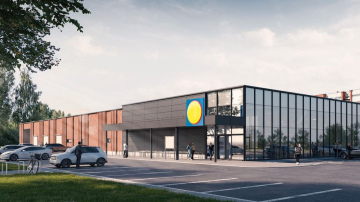 Paplašinoties Kurzemē, “Lidl” uzsāk būvdarbus Kuldīgā