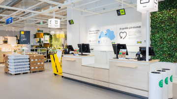AR FOTO: Šodien Liepājā atvērta jauna IKEA klientu apkalpošanas vieta