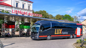 “Lux Express” no 2. maija uzsāks pasažieru komercpārvadājumus reģionālās nozīmes maršrutā Rīga–Liepāja