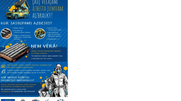 Latvijā ir apmēram 1 miljons tonnu azbestu saturoša šīfera