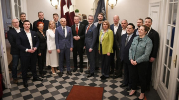 FOTO/VIDEO: Valsts prezidenta Edgara Rinkēviča tikšanās ar Latvijas Tirdzniecības un rūpniecības kameras padomi un valdi