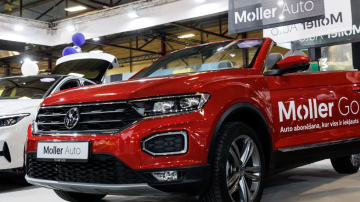 “Moller Auto” kāpina auto abonēšanas biznesu un iekļauj piedāvājumā kabrioletu