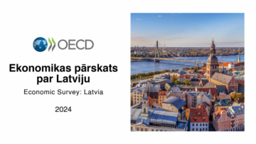 Valainis: OECD secinājumi un ieteikumi Latvijas ekonomikas izaugsmes veicināšanai pilnībā sakrīt ar valdības...