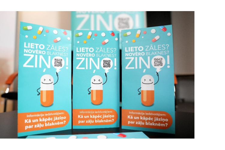 Par zāļu blaknēm turpmāk varēs ziņot, noskenējot QR kodu
