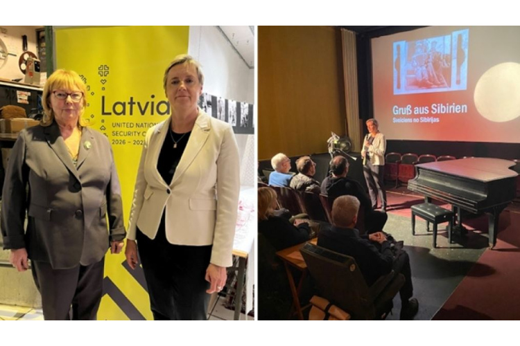 Vēstniecībā Vācijā piemin Latvijas iedzīvotāju deportācijas