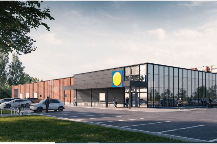 Paplašinoties Kurzemē, “Lidl” uzsāk būvdarbus Kuldīgā