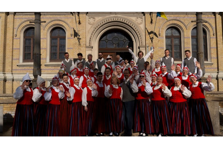 Jauktā kora “Salve” 25  gadu jubilejas koncerts “Kur mīlestībai dzimtene”