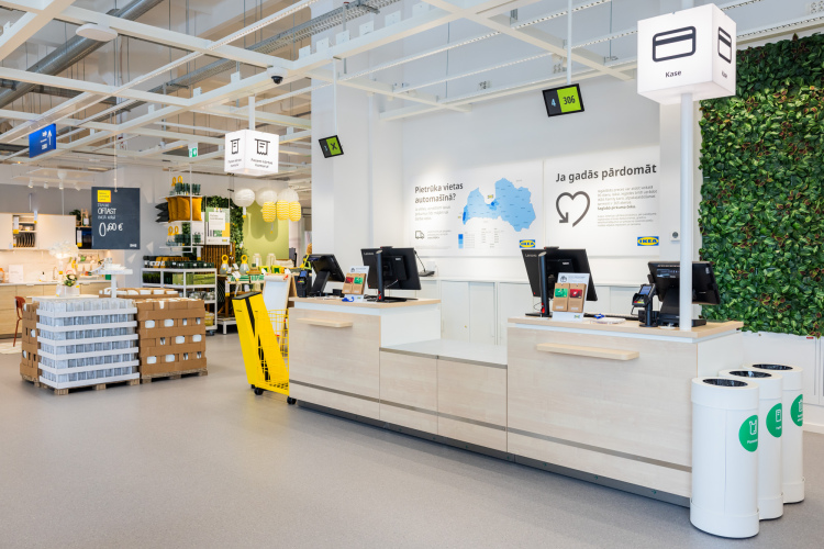 AR FOTO: Šodien Liepājā atvērta jauna IKEA klientu apkalpošanas vieta