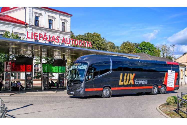 “Lux Express” no 2. maija uzsāks pasažieru komercpārvadājumus reģionālās nozīmes maršrutā Rīga–Liepāja