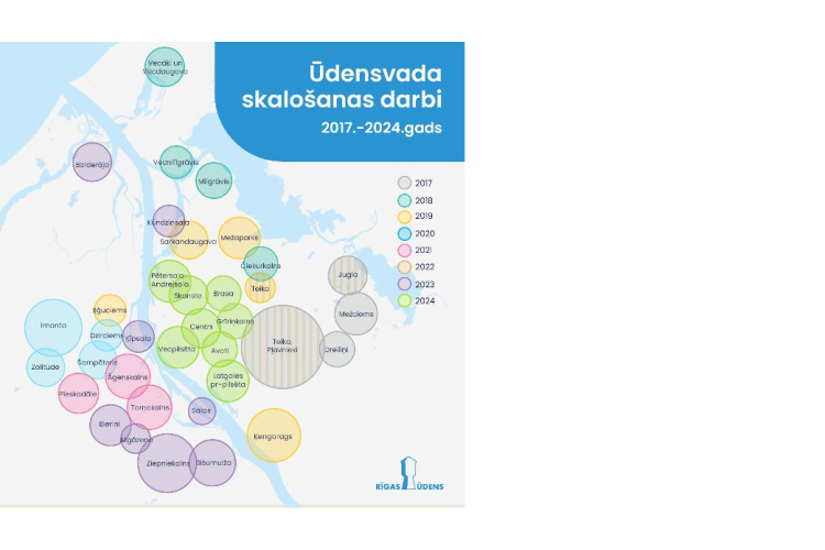 “Rīgas ūdens” sāk ūdensvada skalošanu galvaspilsētas centrā
