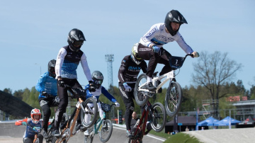 Ar Langmaņa uzvaru Pro Open klasē startē “Crystal Dent” BMX LK sezona